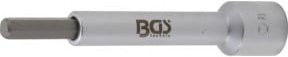 BGS Bit-Einsatz Innensechskant 8 mm mit 12,5 mm 1/2 Zoll Innenvierkant in Silber - Bild 1