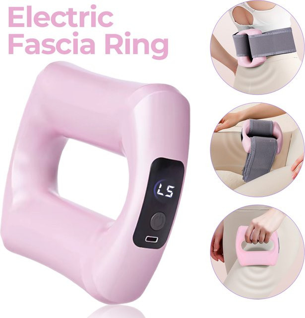 foreverlily Elektrischer Faszienring, Massagegerät, lila, Unisex - Bild 1