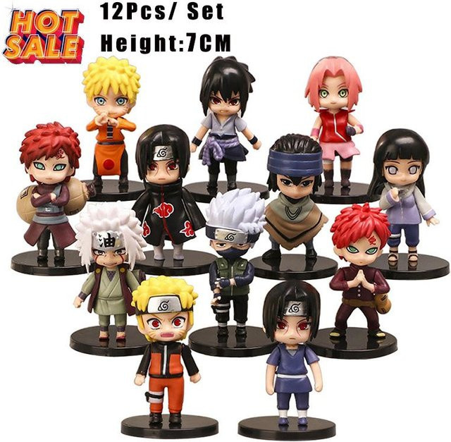 Yiran toy 1 Naruto Shippuden Actionfigur 12-teiliges Set PVC - Bild 1