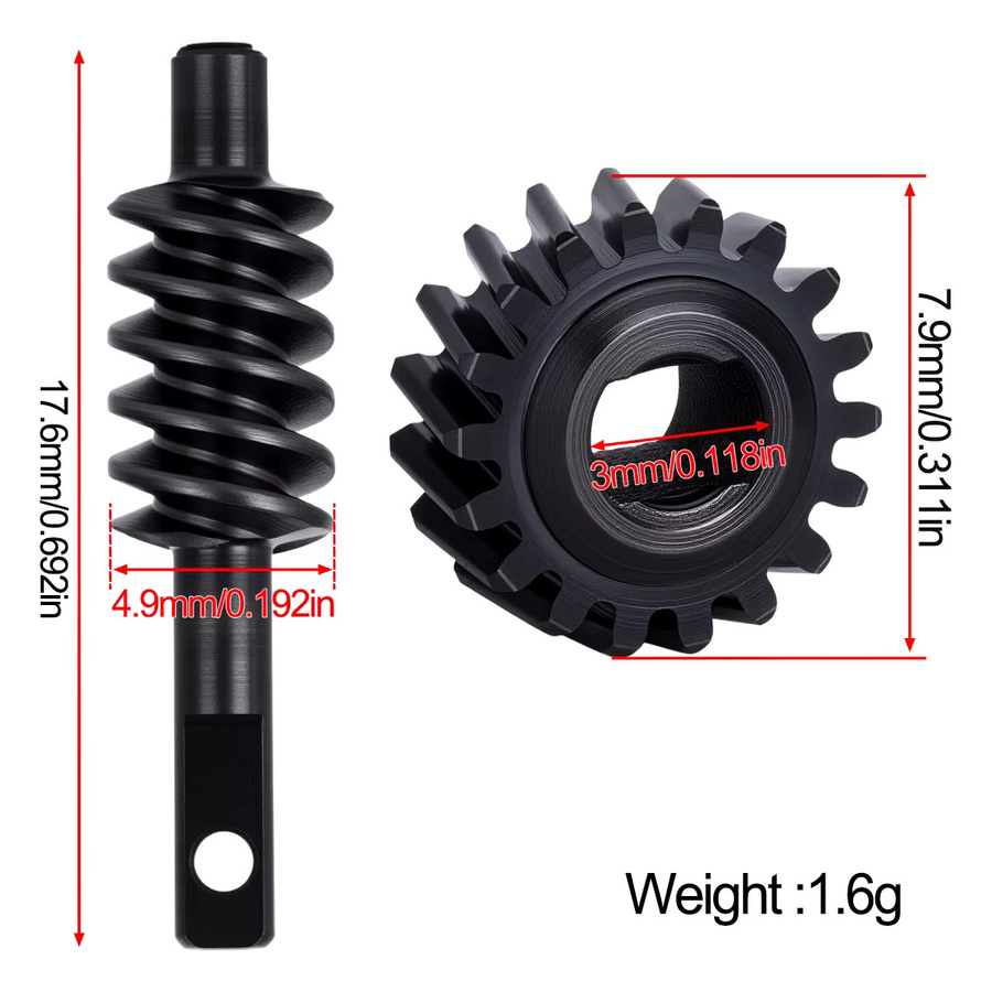 Fimonda Overdrive Underdrive Schnecken-Differential Achs-Stahlgetriebe, 1:30, Zubehör - Bild 2