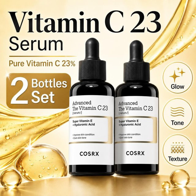 COSRX Advanced The Vitamin C 23 Serum, 2x 20g, Unisex - Bild 1