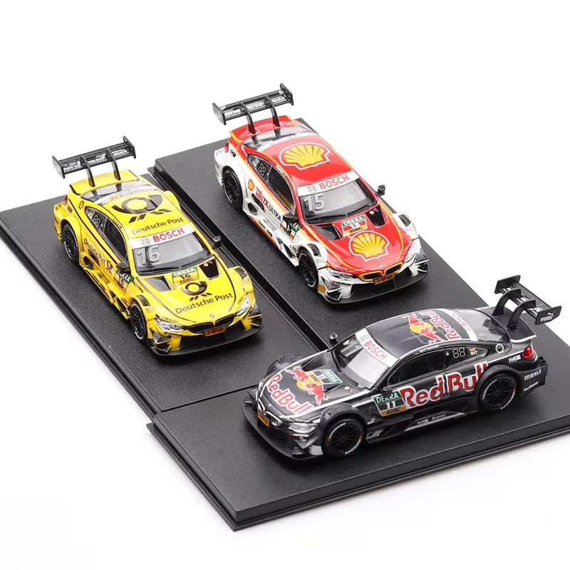 MAKEDA M4 GT3 Rennwagen, Modellauto, 1:43, Metall, Mehrfarbig - Bild 4