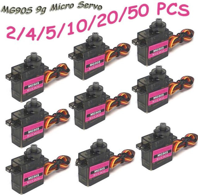 YSIDO MG90S Micro Servo, Metallgetriebe, 2-50 Stück - Bild 1