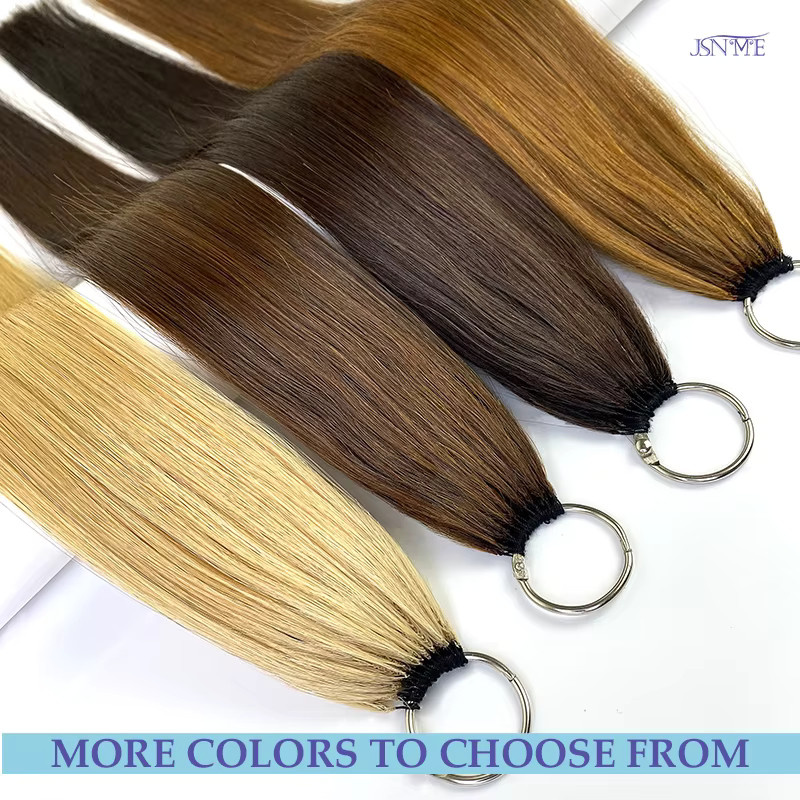 JSNME Third Feather Haarverlängerungen aus Remy-Echthaar, Damen - Bild 5