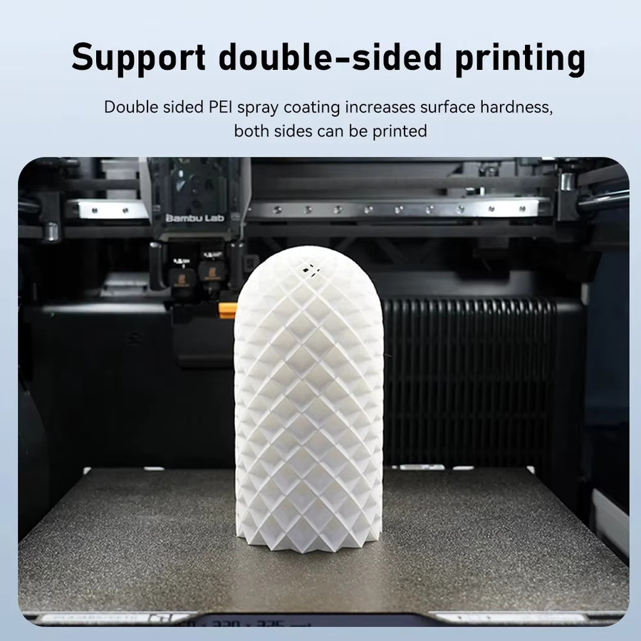 Bambu Lab H2C Bett Bauplatte Glatt und Strukturiert für FDM 3D-Drucker B/B: 335 x 325 mm - Bild 6