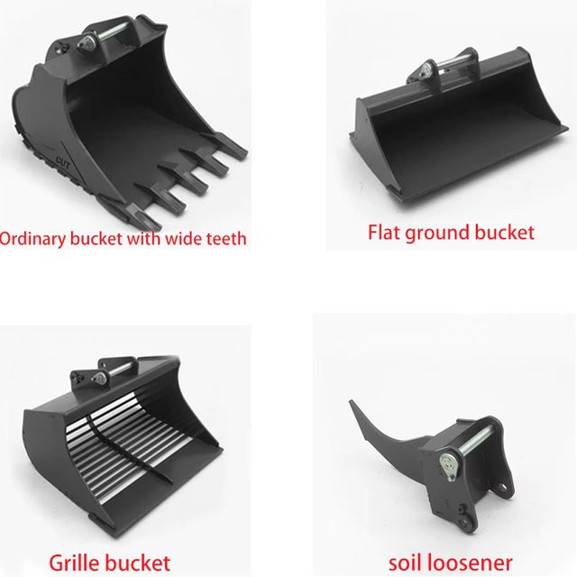 Nooxion Metall Flachemmer Zubehör, 1:14, Schwarz - Bild 1