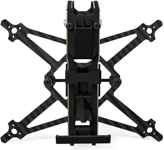 HGLRC Draknight 2 Zoll ultraleichte FPV-Zahnstocher-Rahmen-Kits, Metall, Schwarz - Bild 1