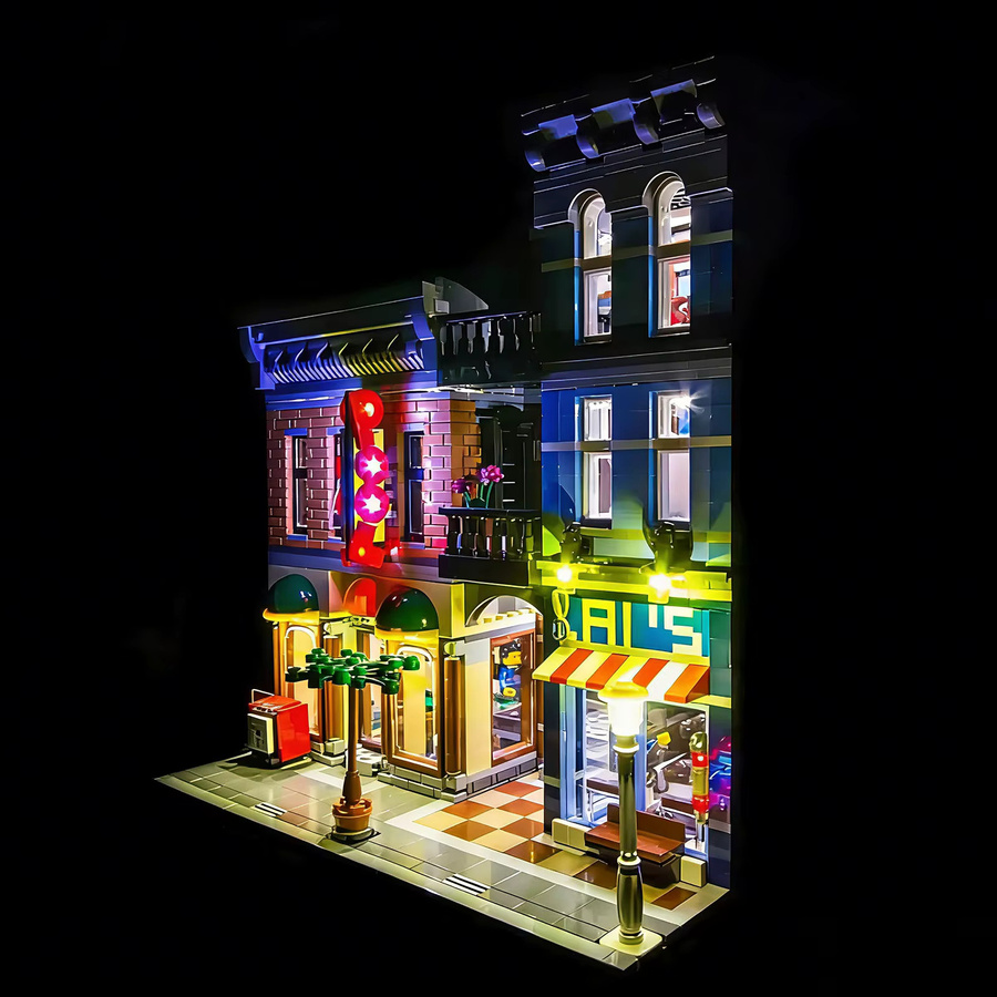 LYBTWF LED-Beleuchtungsset, kompatibel mit Lego 10246 Detective's Office-Bausteinen - Bild 2