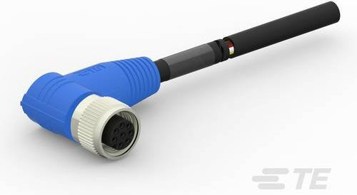 TE Connectivity T4151410008-002 Sensor-Aktor-Steckverbinder konfektioniert blau 5er Pack - Bild 1