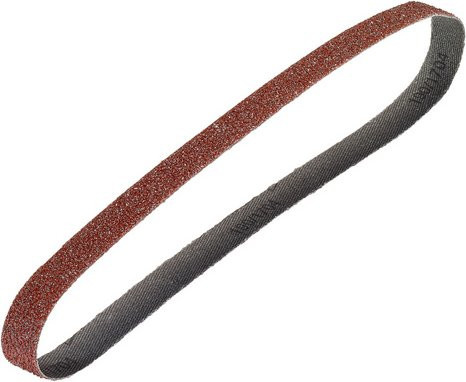 Wolfcraft Gewebe-Schleifband für Holz und Metall, Körnung k40, Baumwolle/Korund, braun - Bild 1