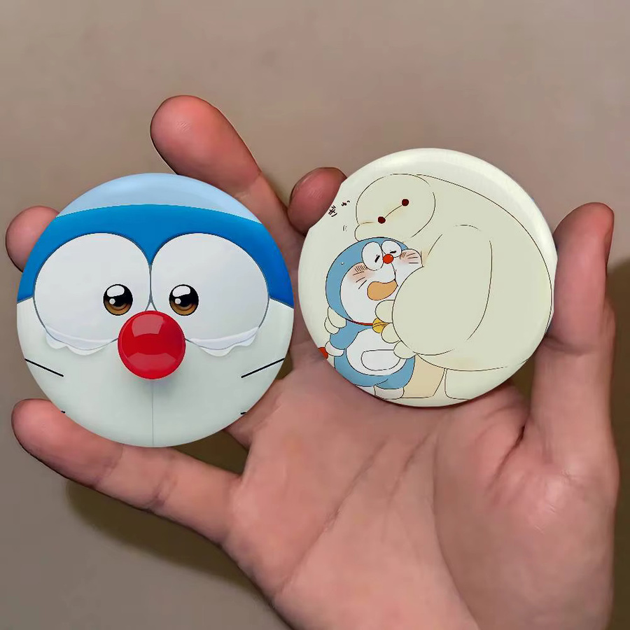 Doraemon Anstecknadeln, runde Broschen, Weißblech, Bunt - Bild 2