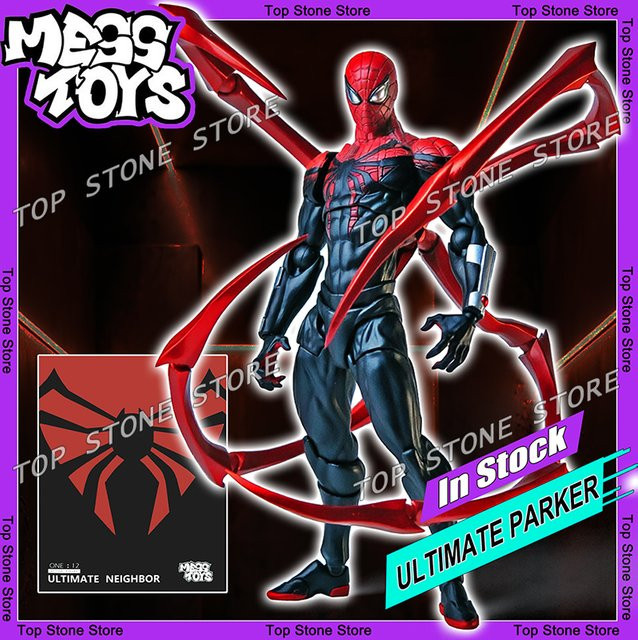 Mess Toys Superior Spider-Man Actionfigur, Ultimate Peter Parker Doctor Octopus, Marvel - Bild 1