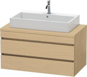 Duravit Waschtischunterschrank DuraStyle in Beige mit 2 Schubladen, Breite: 100 cm, Tiefe: 54,8 cm, Höhe: 51,2 cm - Bild 1