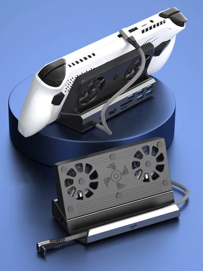 ALLOYSEED Docking Station für ROG Ally mit 4K 60Hz HDMI, Gigabit Ethernet und USB-Anschlüssen - Bild 7