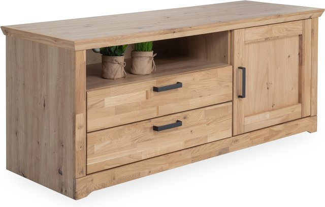Modernes Lowboard HARPER ITHACA aus Holz in Braun, B/H/T: 150 x 52 x 61 cm - Bild 1