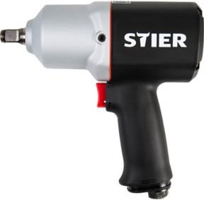 Stier Druckluft-Schlagschrauber 1/2 Zoll in Schwarz mit 1050 Nm - Bild 1