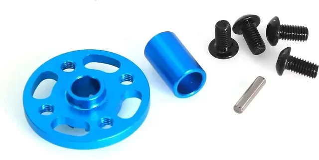 Tamiya RC Teil Metall High Speed Gear Mount Set, Zubehör, Blau - Bild 1