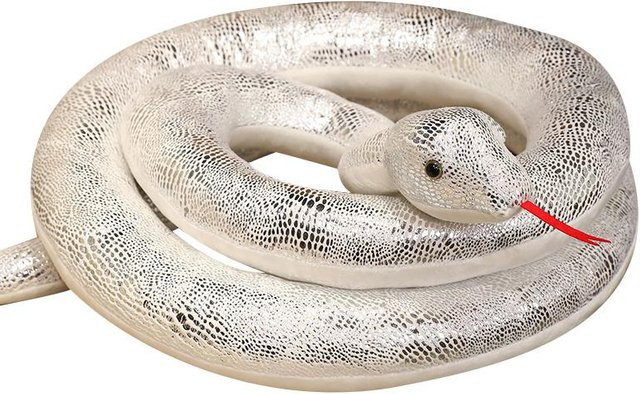 Kidsly Simulationsschlangen Plüschtier, Silber, 1-teiliges Set, ab 14 Jahren - Bild 1