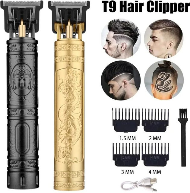 Vintage Haar- und Barttrimmer, Gold, Herren - Bild 1