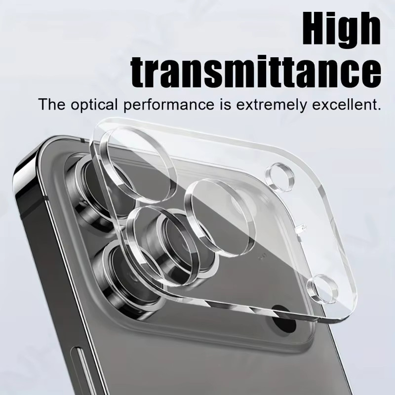 ZMZE 3er-Set Kameraobjektivschutzfolien für iPhone 11 bis iPhone 17 Pro Max, transparent und kratzfest - Bild 3