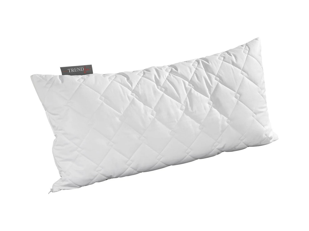 BADENIA TRENDLINE Kopfkissen aus Lyocell Tencel und Baumwolle, Weiß, B/H: 40 x 80 cm - Bild 2