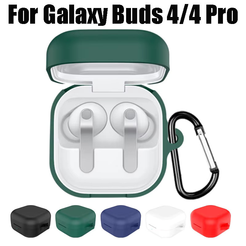 Silikonhülle für Samsung Galaxy Buds 4 Pro in Schwarz als Softshell Anti-Fall-Schutz - Bild 5