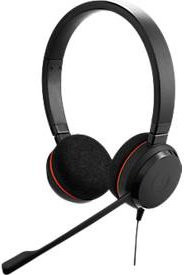 Jabra Evolve 20 On-Ear Headset Stereo mit Mikrofon-Rauschunterdrückung Schwarz USB-A - Bild 2