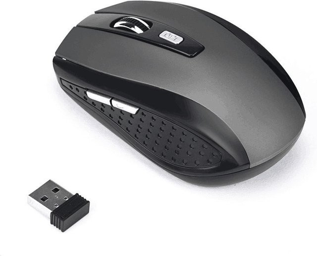 Lminmin Drahtlose Gaming-Maus mit 2,4 GHz USB-Empfänger für PC und Laptop in verschiedenen Farben - Bild 1