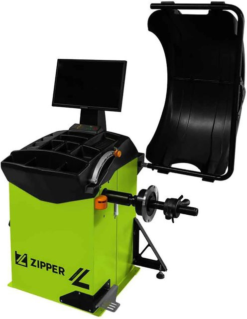 Zipper Reifenwuchtmaschine ZI-RWM827-LCD in Grün-Schwarz - Bild 1