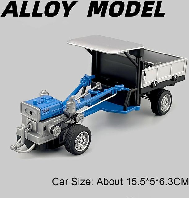 Linyi toy car Traktor, Miniaturmodell, 1:32, Metall, ab 14 Jahren - Bild 1