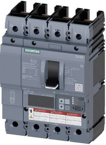 Siemens 3VA6115-0KQ41-0AA0 Leistungsschalter in Grau, B/H/T: 14,0 x 19,8 x 8,6 cm - Bild 1