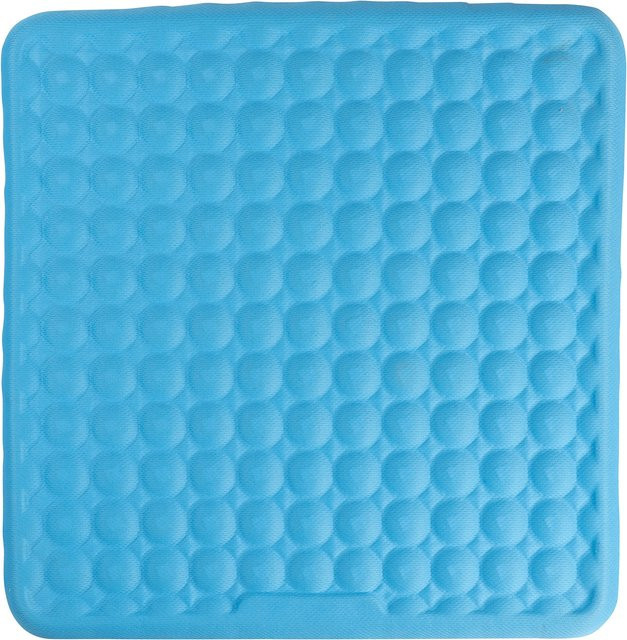 Ergonomisches Waben-Sitzkissen in Blau-Weiß für Erwachsene, quadratisch und modern - Bild 1