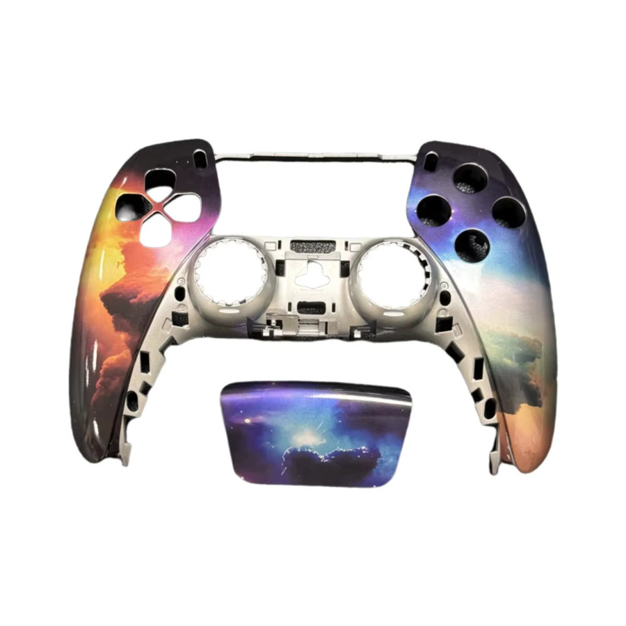 DEBROGLIE Limitierte Edition Themen-Abdeckung für PS5 Controller, Vordere Schale DIY Modifikation, Multicolour - Bild 2