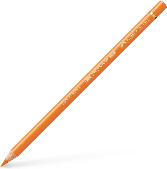 Faber Castell Polychromos Profi-Farbstift in Kadmiumorange - Bild 1
