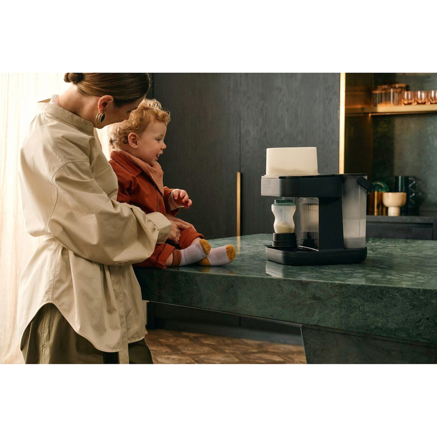 Tommee Tippee Perfect Prep Pro Flaschenzubereiter in Schwarz mit integrierter Waage, Kalkfilter und App-Steuerung - Bild 3