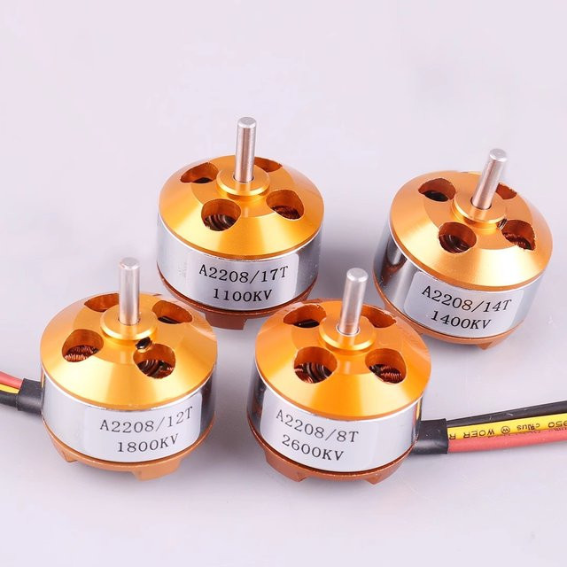 XXD A2208 Serie Bürstenloser Motor für RC-Flugzeug-Starrflügeldrohnen, Zubehör, Metall - Bild 1