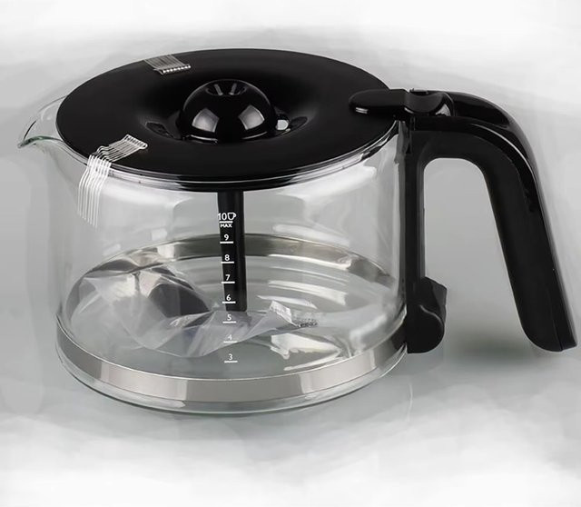 Philips Ersatz-Glaskanne für Kaffeemaschinen, transparent, B/T/H: 12,0 x 15,0 cm - Bild 1