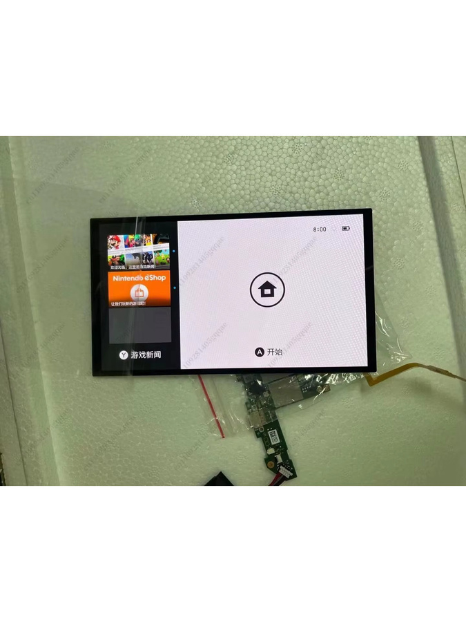 Ersatz-LCD-Bildschirm für Nintendo Switch OLED Konsole in Schwarz - Bild 3