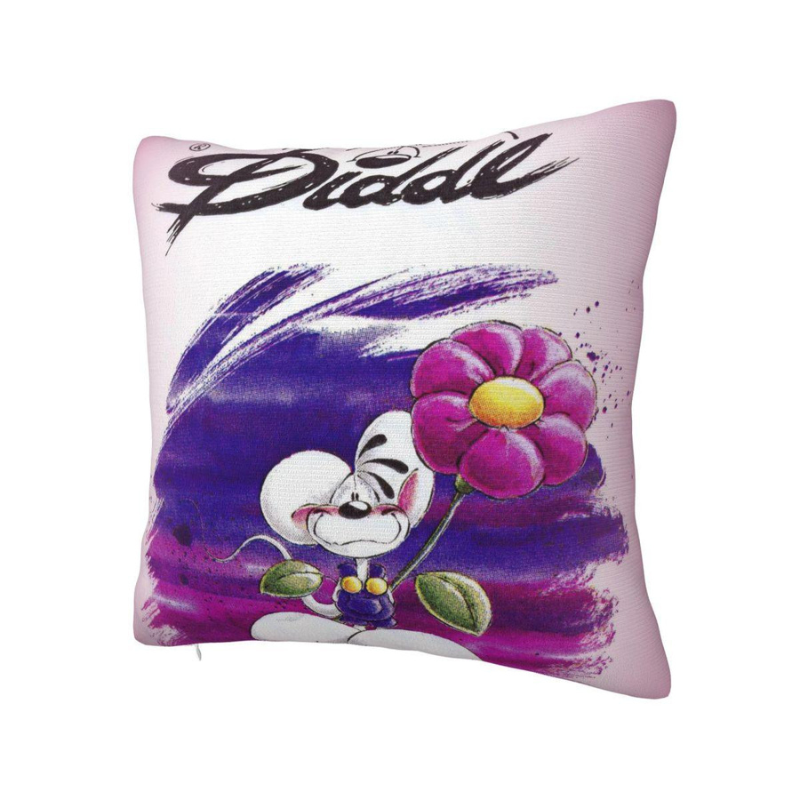 Diddl Kissenbezug Peach Skin Multicolor B/H: 18 x 18 cm - Bild 4