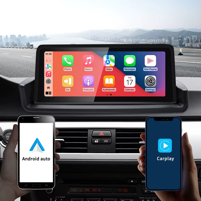 STWEI Android Carplay Multimedia System mit GPS und Bluetooth für BMW 3er E90 E91 E92 E93 in Schwarz - Bild 3