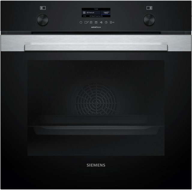 Siemens iQ500 HQ379G6S7 Einbau-Backofen mit Dampfunterstützung in Edelstahl - Bild 1