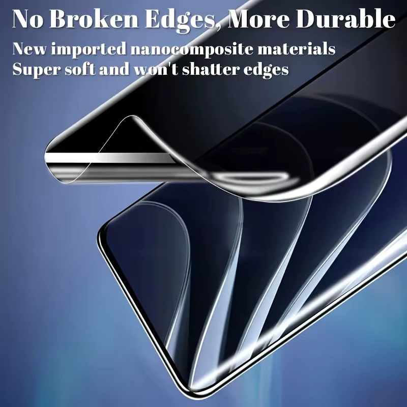 4 Stück Xiaomi Anti-Spionage Hydrogel-Displayschutzfolien für Redmi Note 15 14 13 Pro Plus 12 11 10 Pro 14S 12S 11S transparent und kratzfest - Bild 6