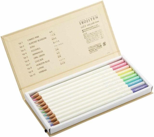 Tombow IROJITEN Farbstifte Set Pastellfarben III in Multicolour - Bild 1