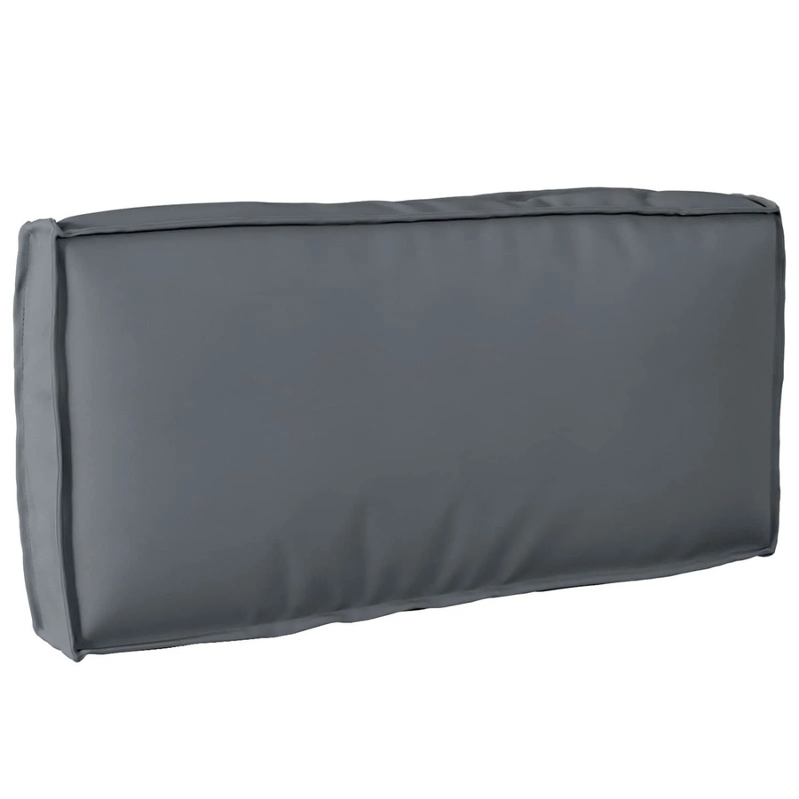vidaXL Kissen Anthrazit aus Oxford-Stoff, B/T/H: 80 x 40 x 12 cm - Bild 2