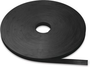 Magnetoplan Magnetisches C-Profil in Schwarz, Länge: 50 m, B/H: 15 x 1 mm - Bild 1