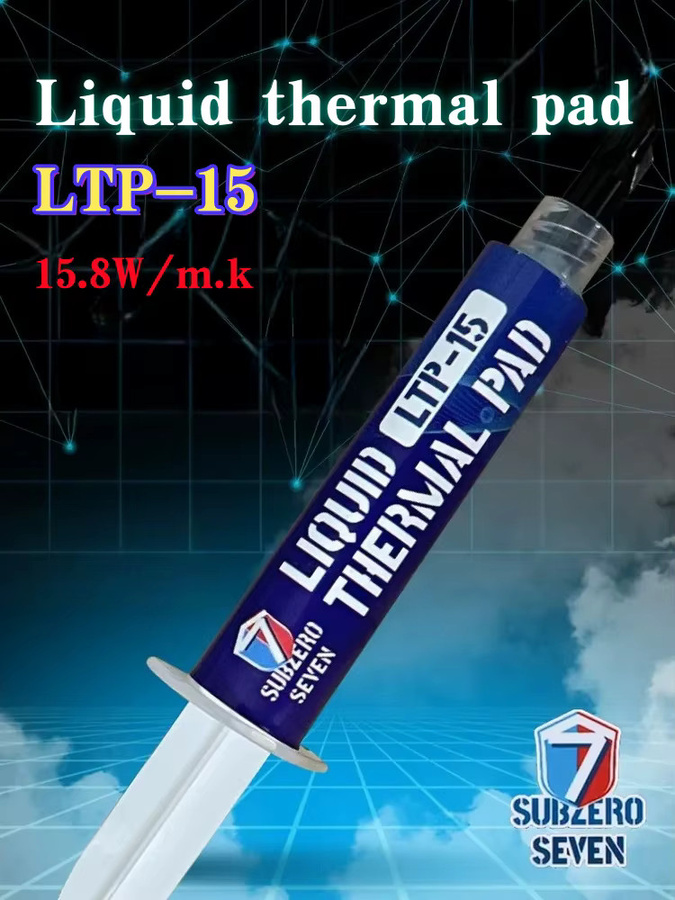 OEING LTP-15 Flüssiges Wärmeleitpad Blau, 15,8W/mk Wärmeleitpaste für CPU GPU Laptop PS5 und Smartphone - Bild 2