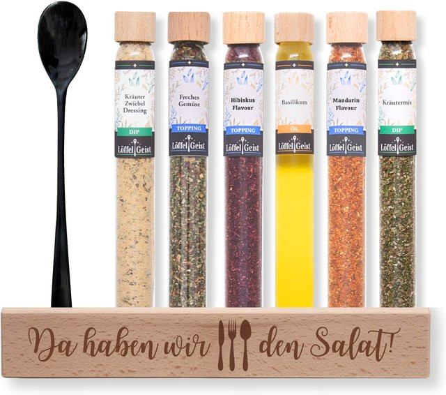 Löffelgeist Da haben wir den Salat Gewürzset 223 g - Bild 1