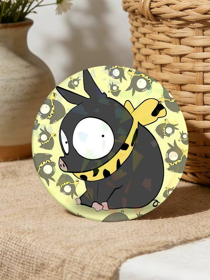 Brosche Kawaii R-Ranma P Chan Ryoga Pig, Bunt - Bild 7