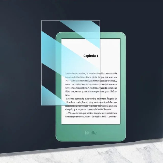 2er-Pack ZNOVAY Gehärtetes Glas Screen Protector für Kindle 6 Zoll 2024, Transparent - Bild 1