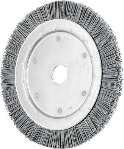 PFERD TOOLS Rundbürste RBU schmal ungezopft SiC-Filament Korn 180 Grau Durchmesser: 250 mm, Breite: 16 mm - Bild 1